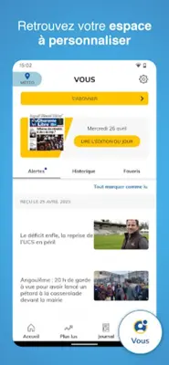 Charente Libre android App screenshot 10