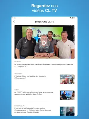 Charente Libre android App screenshot 1