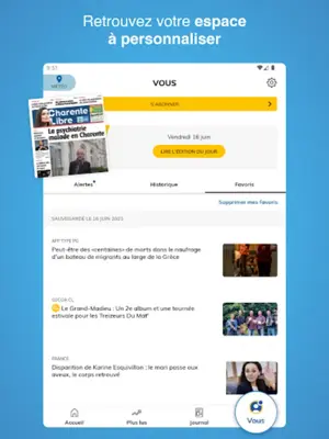 Charente Libre android App screenshot 3