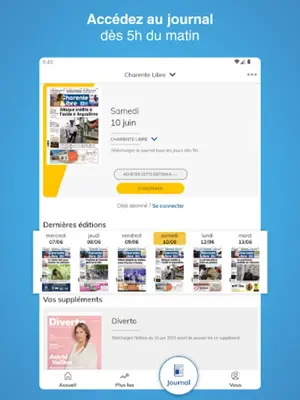 Charente Libre android App screenshot 4
